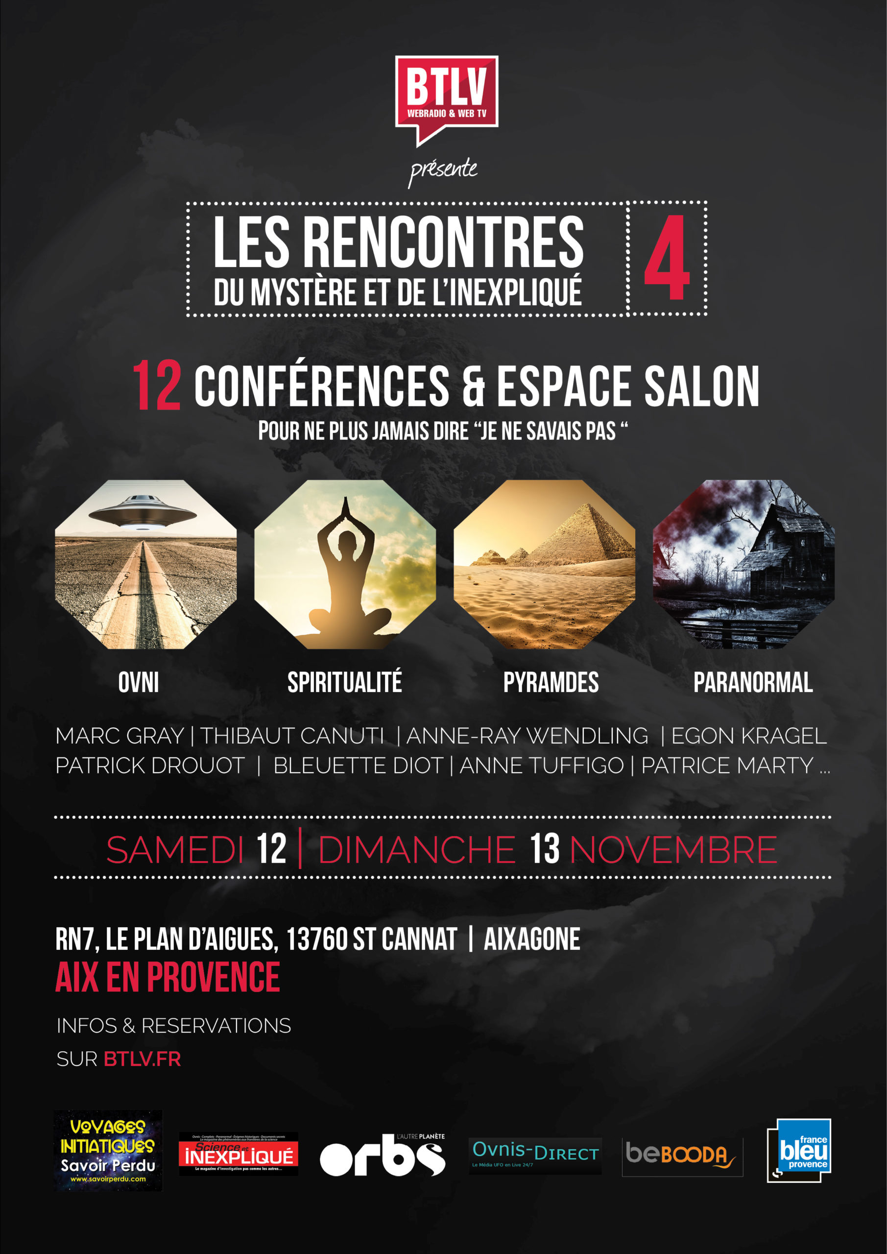 4eme rencontres du mystère et de l'inexpliqué avec BTLV